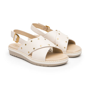 100233 CREMA FLEXI CALZADO DAMA SANDALIA SAND