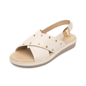 100233 CREMA FLEXI CALZADO DAMA SANDALIA SAND