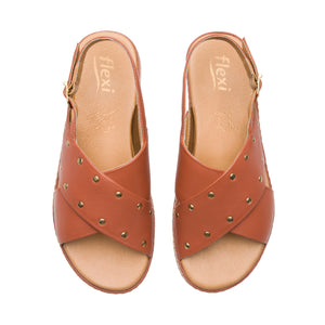 100233 TERRACOTA FLEXI CALZADO DAMA SANDALIA
