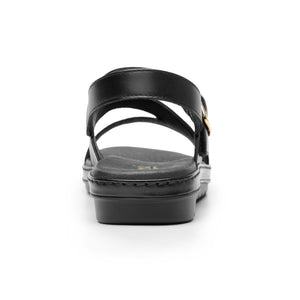 100237 NEGRO FLEXI CALZADO DAMA SANDALIA SAND