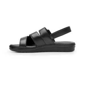 100237 NEGRO FLEXI CALZADO DAMA SANDALIA SAND