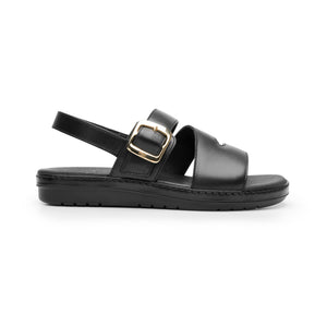 100237 NEGRO FLEXI CALZADO DAMA SANDALIA SAND