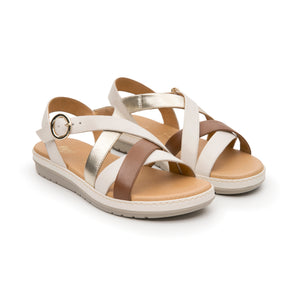 100238 MULTICOLOR FLEXI CALZADO DAMA SANDALIA