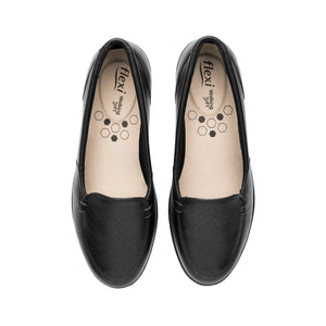 101912 NEGRO FLEXI CALZADO DAMA CHOCLO CASUAL