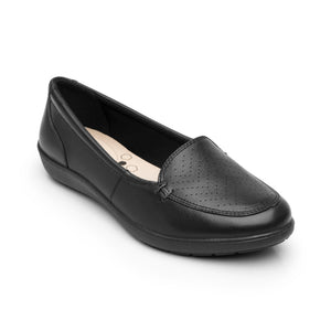 101912 NEGRO FLEXI CALZADO DAMA CHOCLO CASUAL