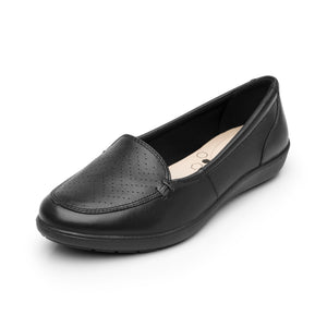 101912 NEGRO FLEXI CALZADO DAMA CHOCLO CASUAL