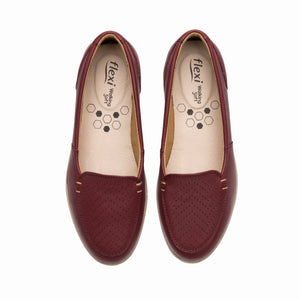 101912 ROJO FLEXI CALZADO DAMA CHOCLO CASUAL