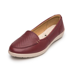 101912 ROJO FLEXI CALZADO DAMA CHOCLO CASUAL