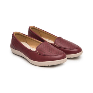 101912 ROJO FLEXI CALZADO DAMA CHOCLO CASUAL