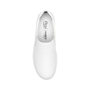 102003 BLANCO FLEXI CALZADO DAMA CHOCLO CASUA