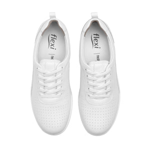102015 BLANCO FLEXI CALZADO DAMA CHOCLO CASUA