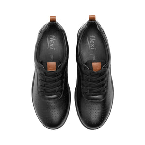 102015 NEGRO FLEXI CALZADO DAMA CHOCLO CASUAL
