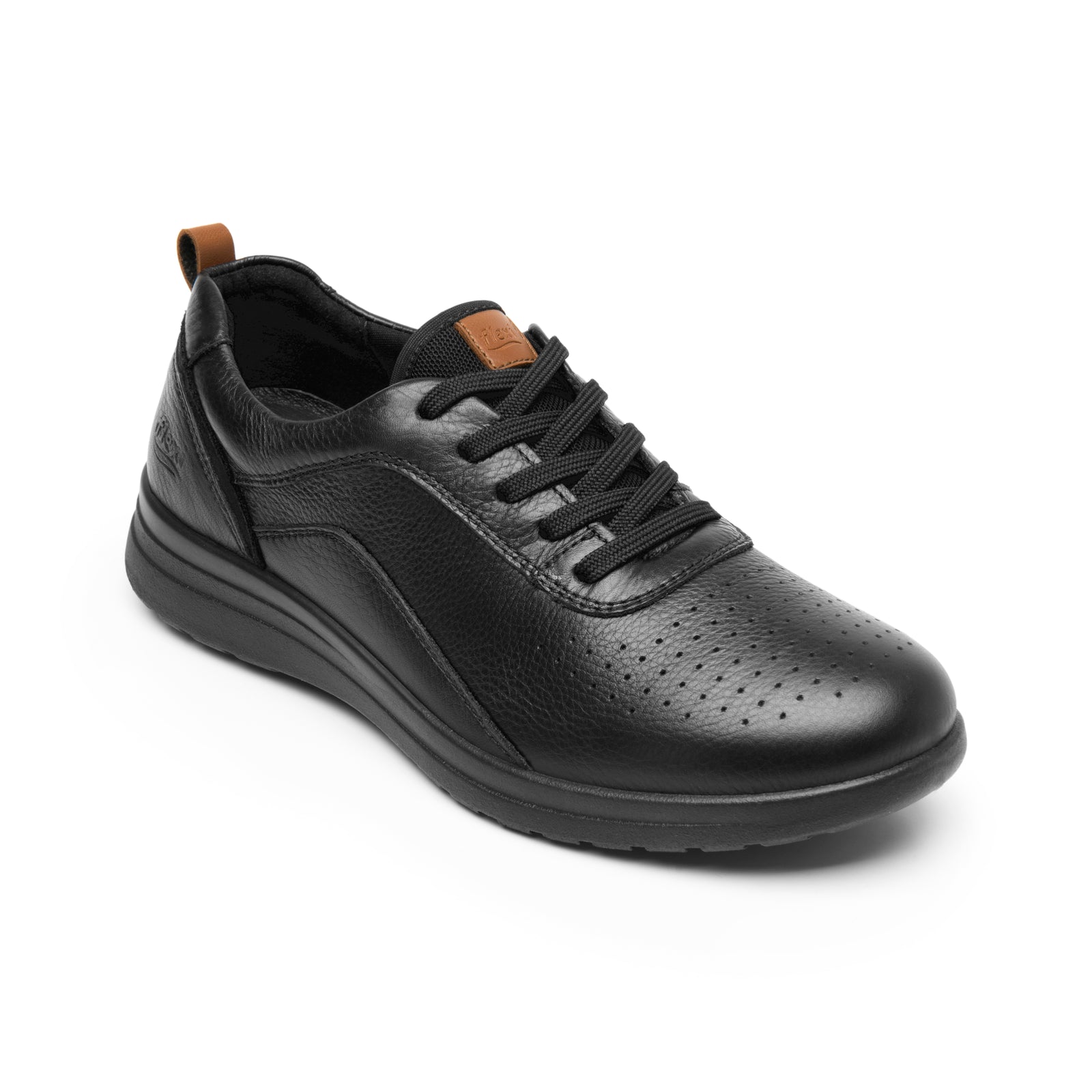 102015 NEGRO FLEXI CALZADO DAMA CHOCLO CASUAL