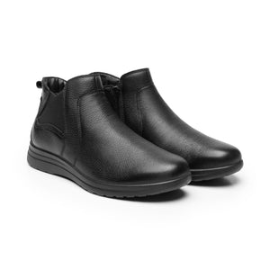 102016 NEGRO FLEXI CALZADO DAMA BOTÍN CASUAL