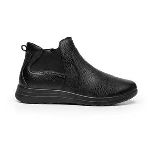 102016 NEGRO FLEXI CALZADO DAMA BOTÍN CASUAL
