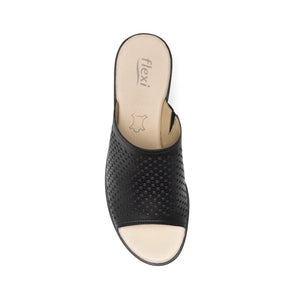 102920 NEGRO FLEXI CALZADO DAMA SANDALIA SAND