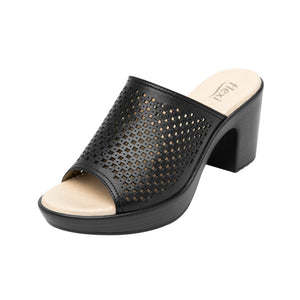 102920 NEGRO FLEXI CALZADO DAMA SANDALIA SAND