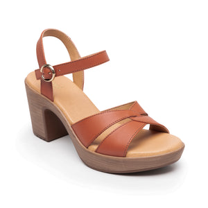 102921 TERRACOTA FLEXI CALZADO DAMA SANDALIA