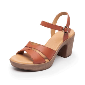 102921 TERRACOTA FLEXI CALZADO DAMA SANDALIA
