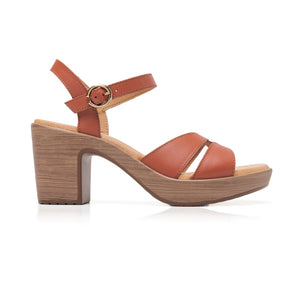 102921 TERRACOTA FLEXI CALZADO DAMA SANDALIA