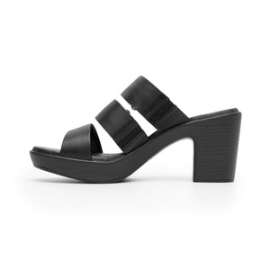 102922 NEGRO FLEXI CALZADO DAMA SANDALIA SAND