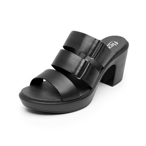 102922 NEGRO FLEXI CALZADO DAMA SANDALIA SAND