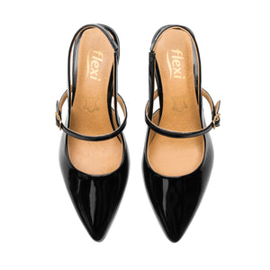104519 NEGRO FLEXI CALZADO DAMA ZAPATILLA SEM