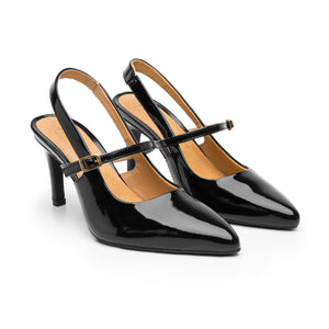 104519 NEGRO FLEXI CALZADO DAMA ZAPATILLA SEM