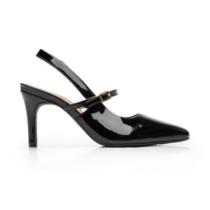 104519 NEGRO FLEXI CALZADO DAMA ZAPATILLA SEM