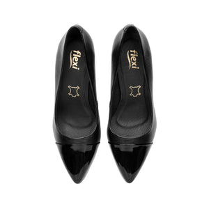 104521 NEGRO FLEXI CALZADO DAMA ZAPATILLA SEM
