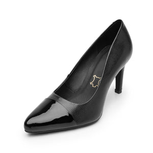 104521 NEGRO FLEXI CALZADO DAMA ZAPATILLA SEM