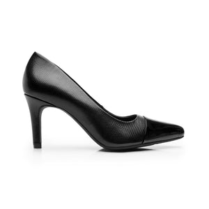 104521 NEGRO FLEXI CALZADO DAMA ZAPATILLA SEM