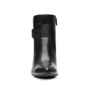 104522 NEGRO FLEXI CALZADO DAMA BOTÍN SEMIVES