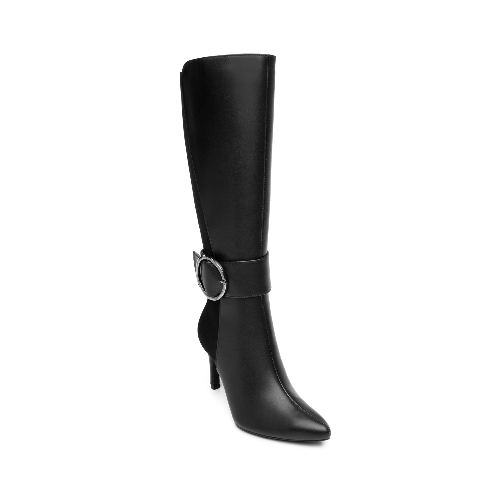 104523 NEGRO FLEXI CALZADO DAMA BOTA SEMIVEST