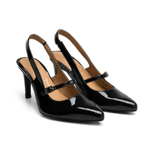 104527 NEGRO FLEXI CALZADO DAMA ZAPATILLA VES