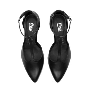 104528 NEGRO FLEXI CALZADO DAMA ZAPATILLA VES