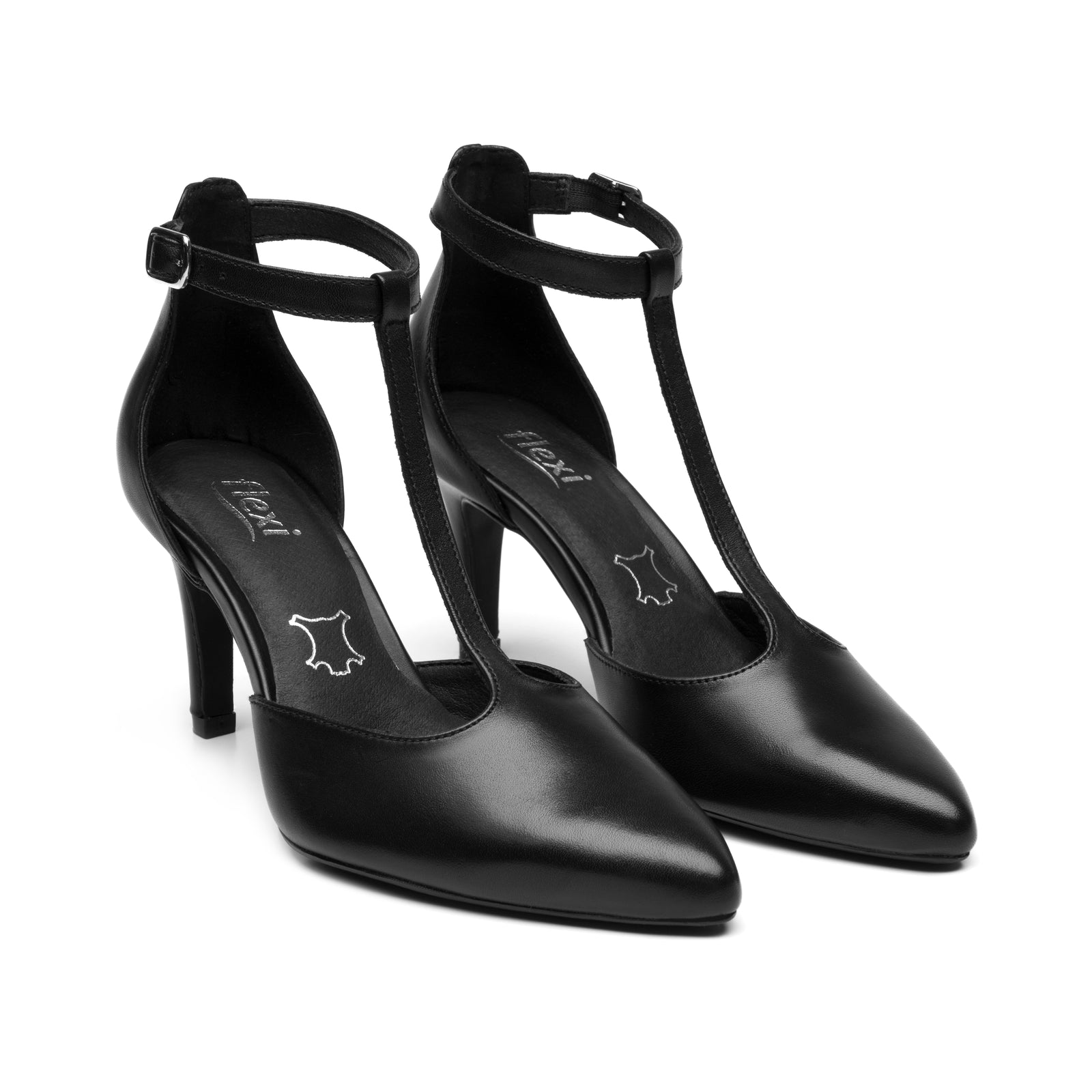 104528 NEGRO FLEXI CALZADO DAMA ZAPATILLA VES