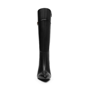 104531 NEGRO FLEXI CALZADO DAMA BOTA ALTA 22