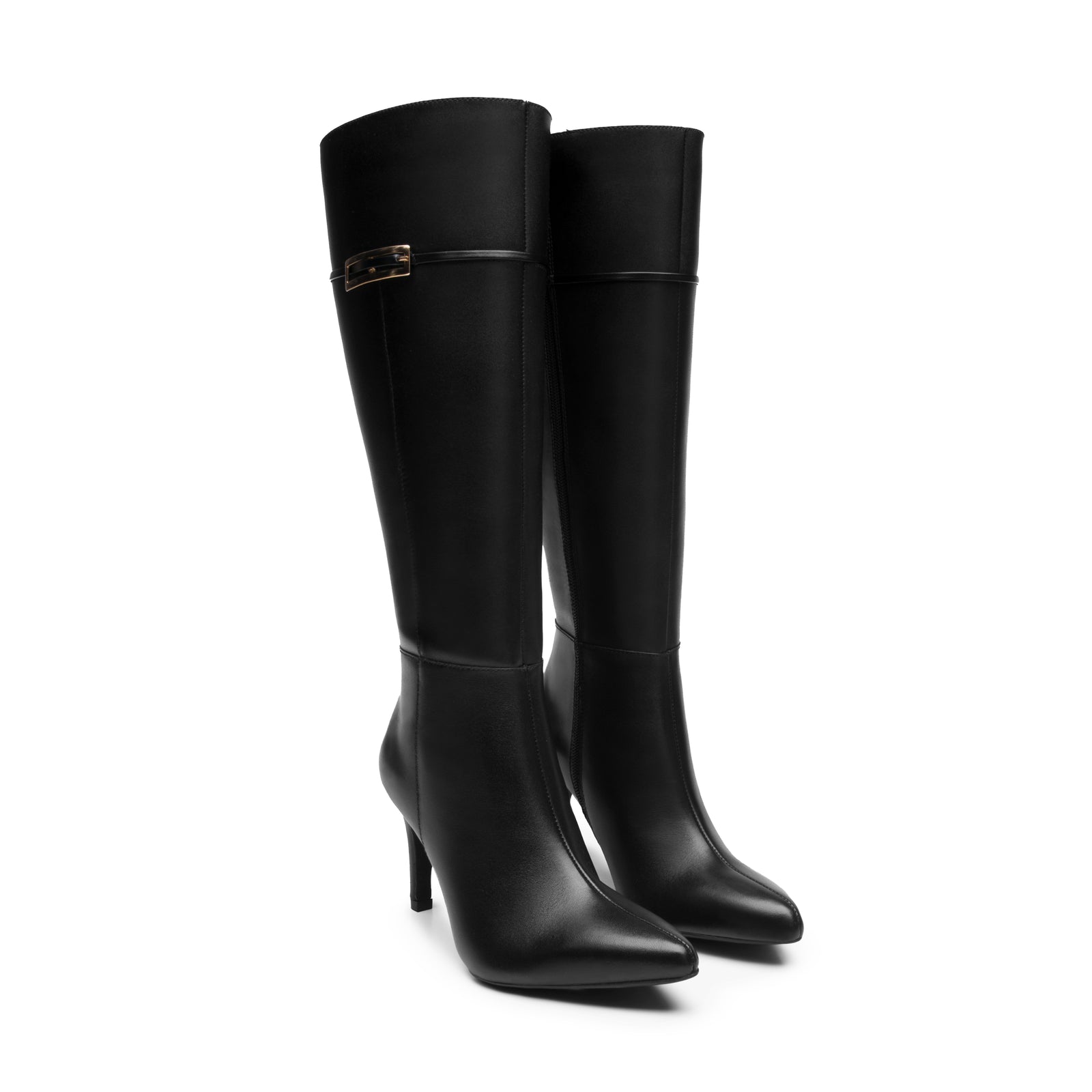 104531 NEGRO FLEXI CALZADO DAMA BOTA ALTA 22