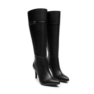 104531 NEGRO FLEXI CALZADO DAMA BOTA ALTA 22