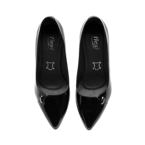104532 CHAROL NEGRO FLEXI CALZADO DAMA ZAPATI