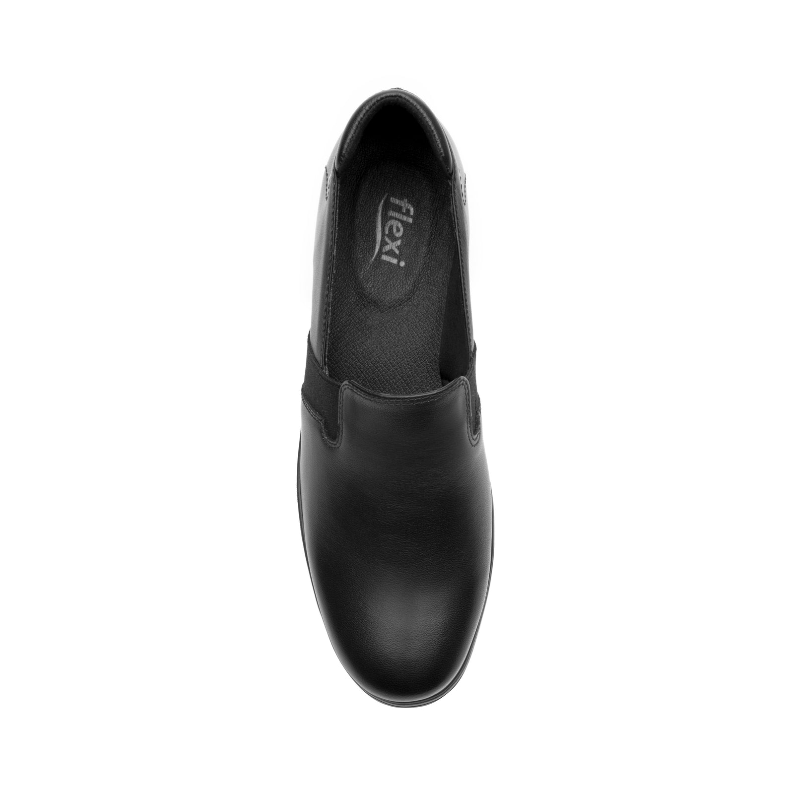 104813 NEGRO FLEXI CALZADO DAMA CHOCLO CASUAL
