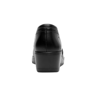 104813 NEGRO FLEXI CALZADO DAMA CHOCLO CASUAL