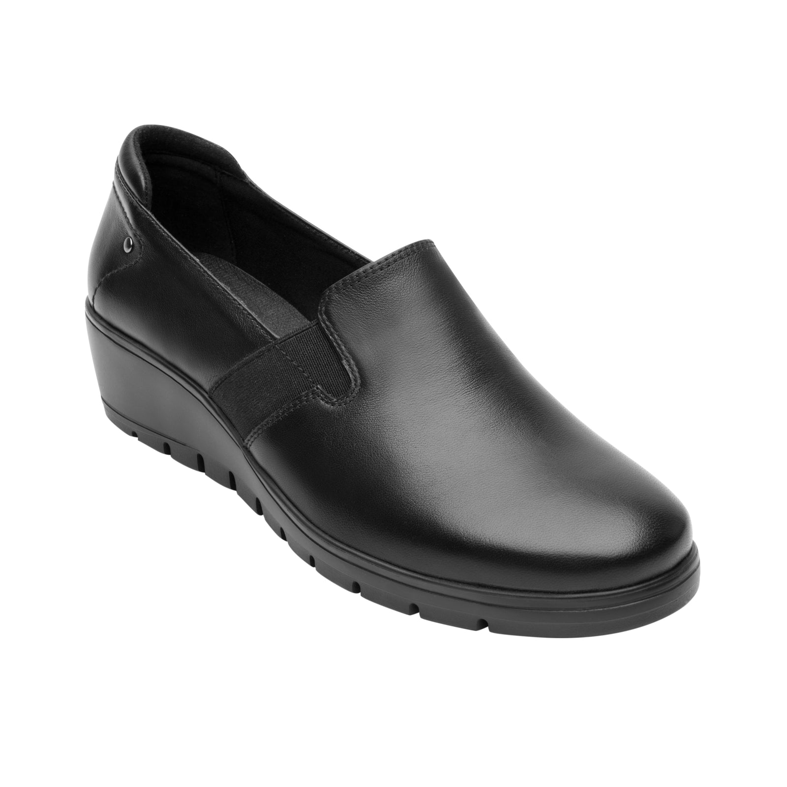 104813 NEGRO FLEXI CALZADO DAMA CHOCLO CASUAL