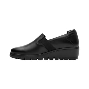 104813 NEGRO FLEXI CALZADO DAMA CHOCLO CASUAL