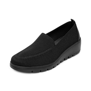 104824 NEGRO FLEXI CALZADO DAMA CHOCLO CASUAL