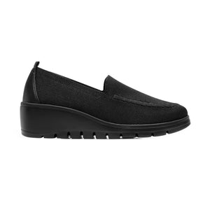 104824 NEGRO FLEXI CALZADO DAMA CHOCLO CASUAL