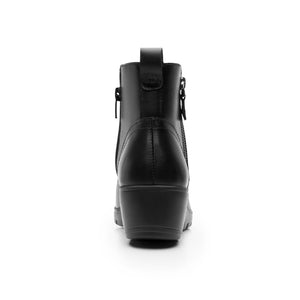 104827 NEGRO FLEXI CALZADO DAMA BOTÍN CASUAL