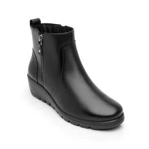 104827 NEGRO FLEXI CALZADO DAMA BOTÍN CASUAL