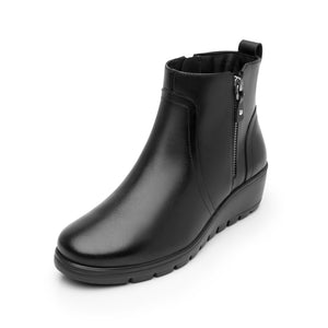 104827 NEGRO FLEXI CALZADO DAMA BOTÍN CASUAL